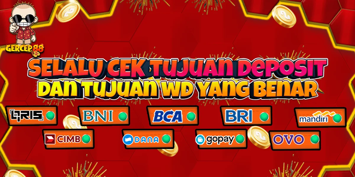 Cek Tujuan Deposit